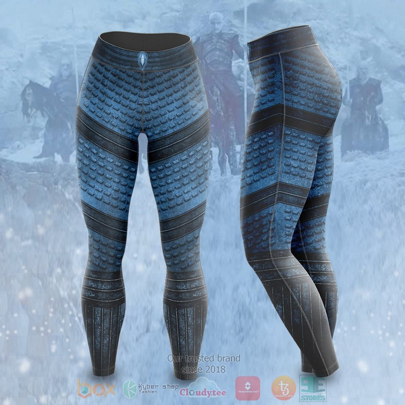 White Walker Unisex Leggings 1