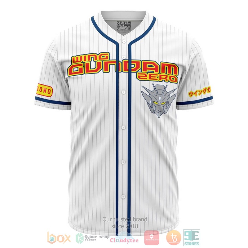 Wing Zero Gundam Baseball Jersey
