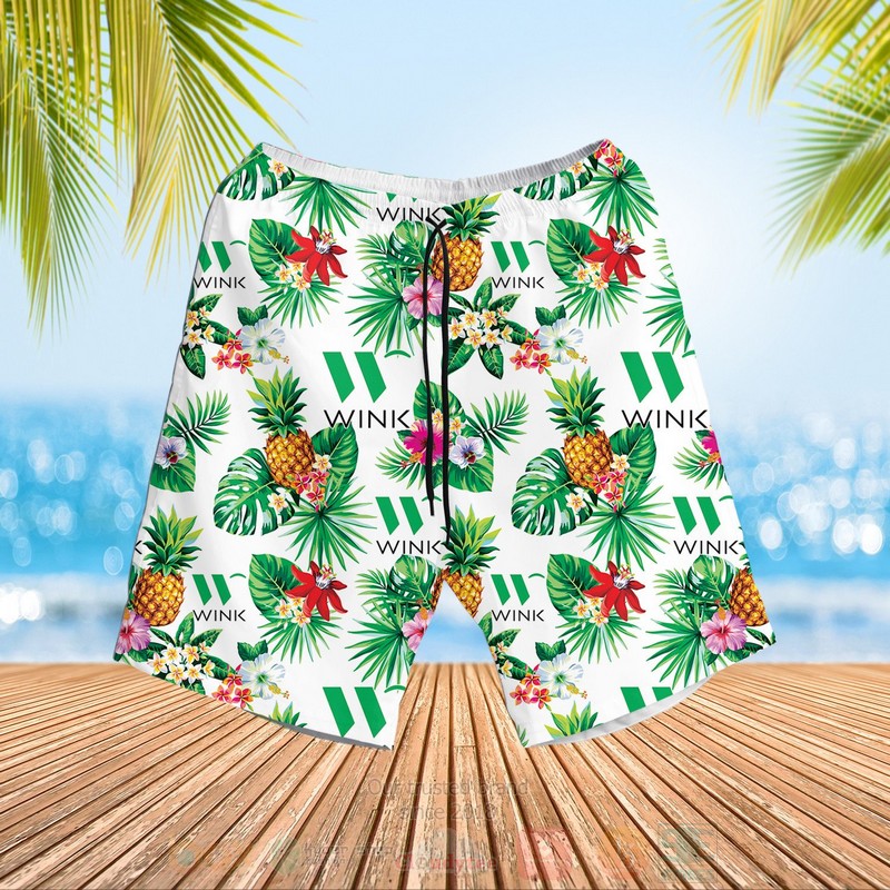 BEST Wink Condoms Tropical Shirt, Short 2 Wink Condoms Hawaiian Shirt Short 1