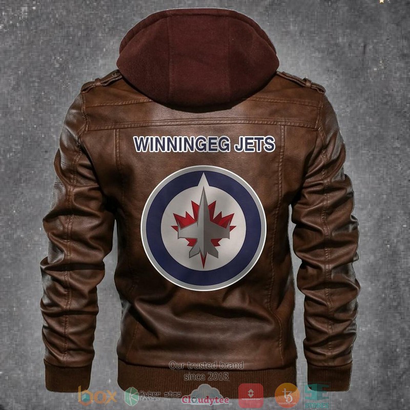 Winningeg Jets NHL Hockey Leather Jacket