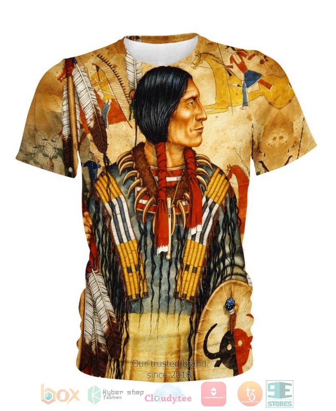 HOT Yellow Soil Native All Over Printed 3D Shirt, Hoodie 8 Yellow Soil Native 3D Shirt Hoodie 1 2 3 4 5 6 7