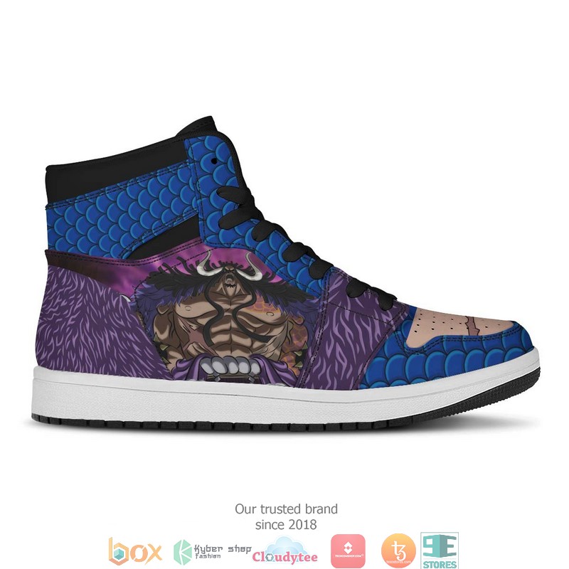 Yonko Kaido Air Jordan High Top Sneaker 2 Yonko Kaido Air Jordan High Top Sneaker 1