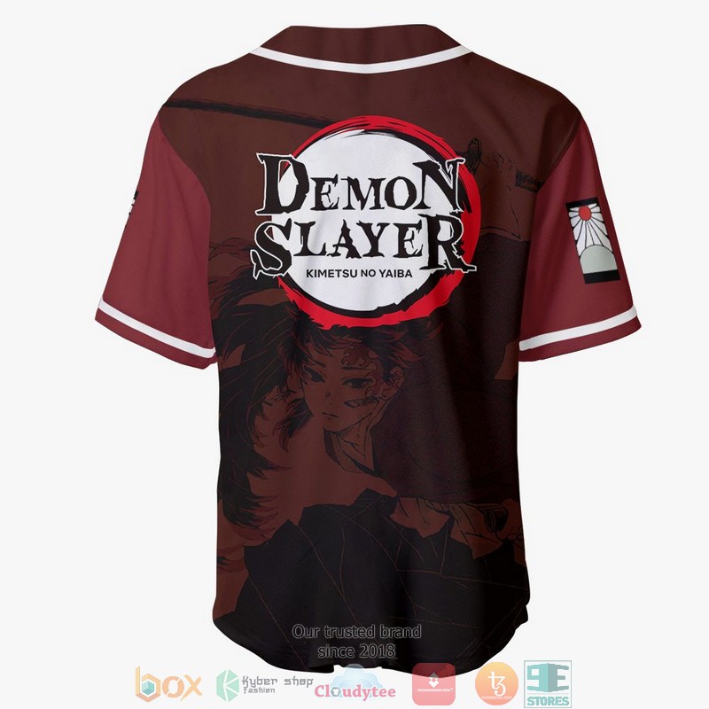 Yoriichi Tsugikuni Demon Slayer Baseball Jersey Shirt 3 Yoriichi Tsugikuni Demon Slayer Baseball Jersey Shirt 1 2