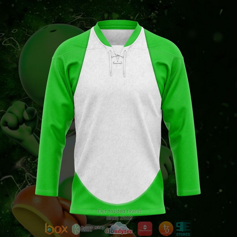 Yoshi Hockey Jersey Shirt 3 Yoshi Hockey Jersey Shirt 1 2