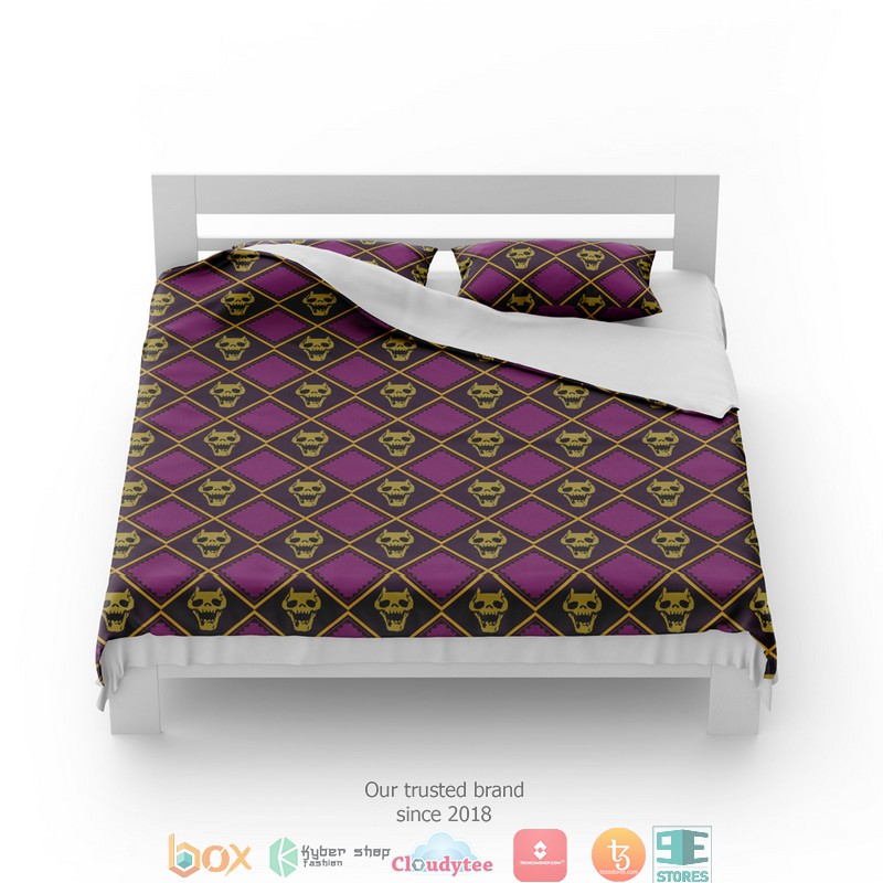 Yoshikage Kira Killer Queen Jojos Bizarre Adventure Bedding Set 2 Yoshikage Kira Killer Queen Jojos Bizarre Adventure Bedding Set 1