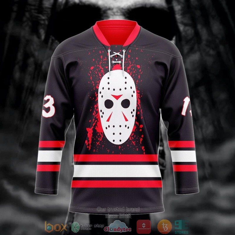 You Are Jason Voorhees Hockey Jersey Shirt 3 You Are Jason Voorhees Hockey Jersey Shirt 1 2