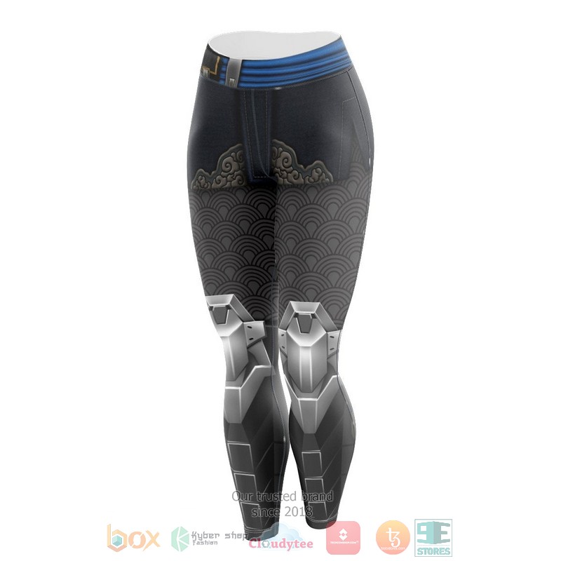 NEW Young Master Hanzo Unisex Leggings Tights 3 Young Master Hanzo Unisex Leggings 1 2