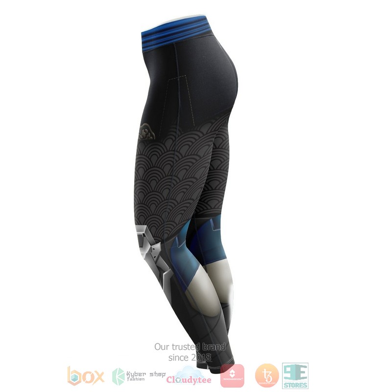 NEW Young Master Hanzo Unisex Leggings Tights 4 Young Master Hanzo Unisex Leggings 1 2 3