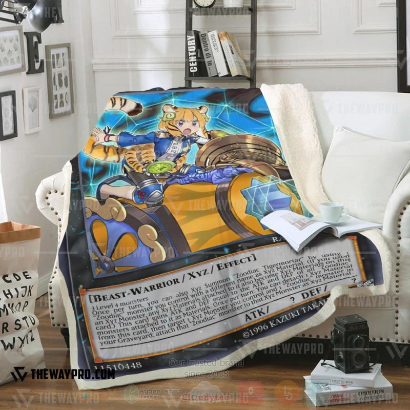 Yu Gi OhZoodiac Tigermortar Soft Blanket
