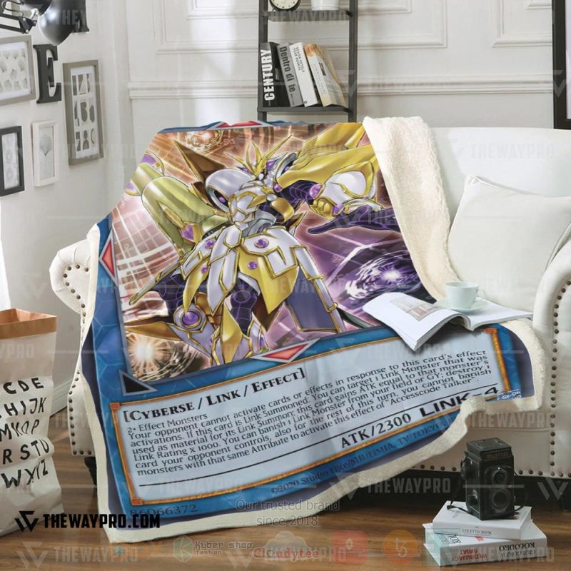 Yu Gi Oh Accesscode Talker Soft Blanket