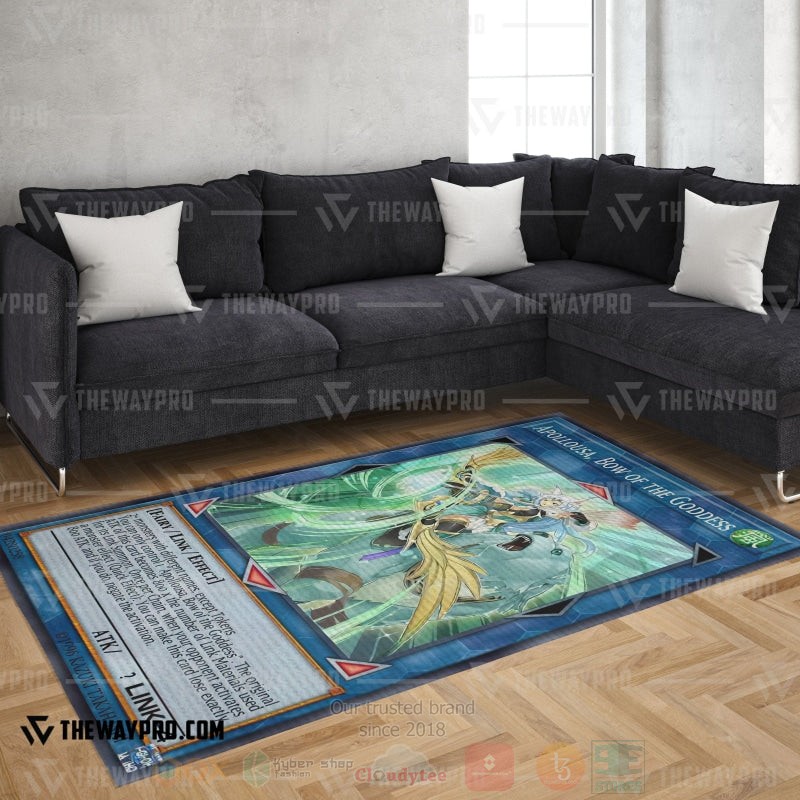 Yu Gi Oh Apollousa Bow of The Goddess Rug 1