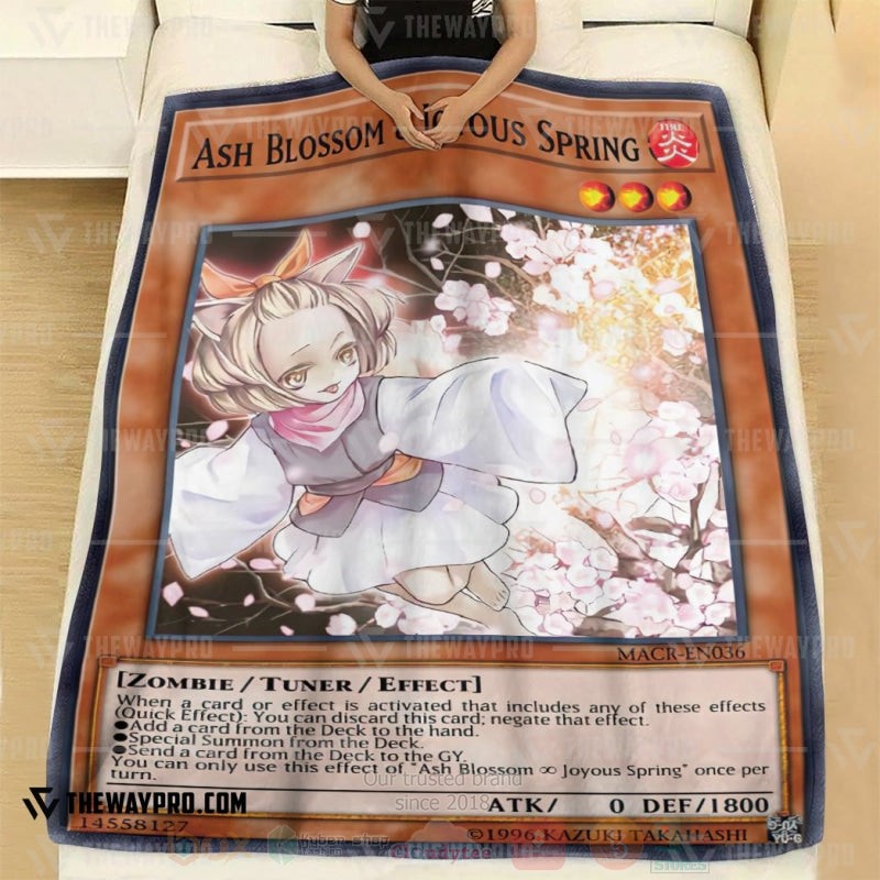Yu Gi Oh Ash Blossom and Joyous Spring Soft Blanket 1