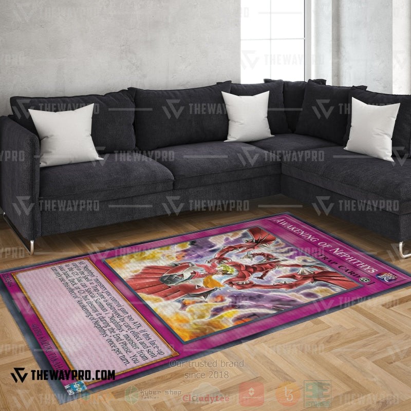 Yu Gi Oh Awakening of Nephthys Rug 1
