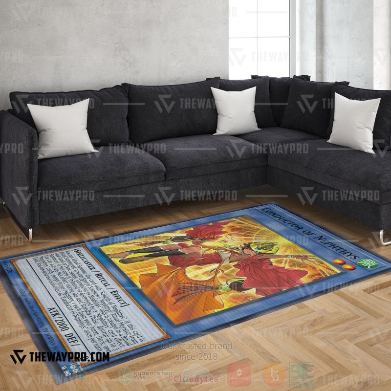 Yu Gi Oh Conductor of Nephthys Rug 1