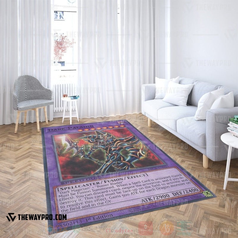 Yu Gi Oh Dark Paladin Card Rug
