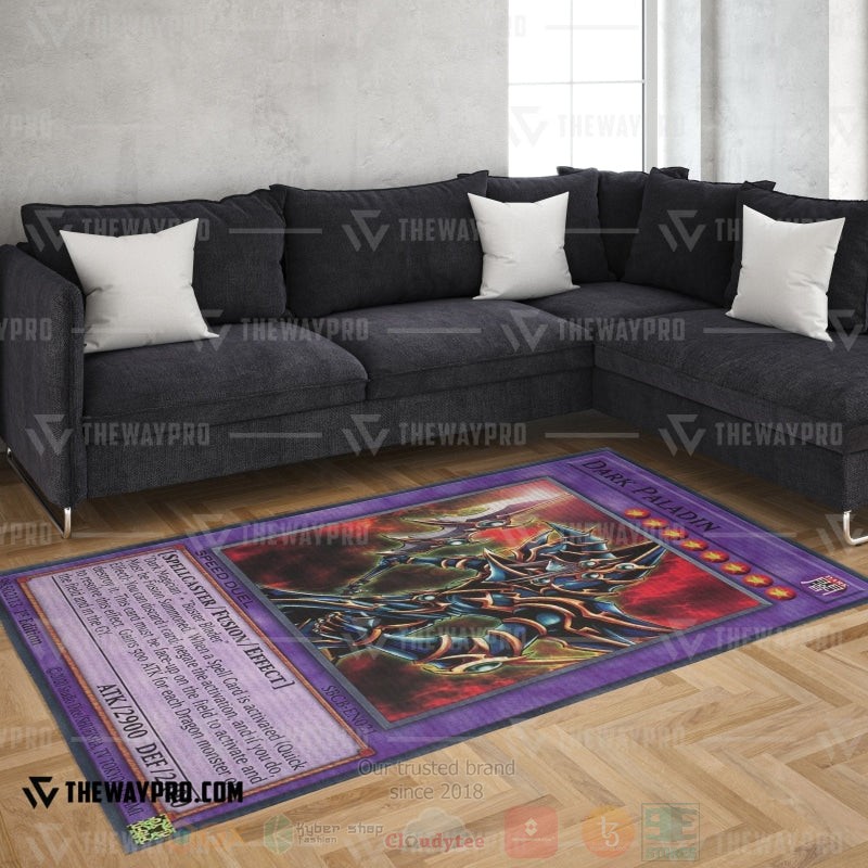 Yu Gi Oh Dark Paladin Card Rug 1