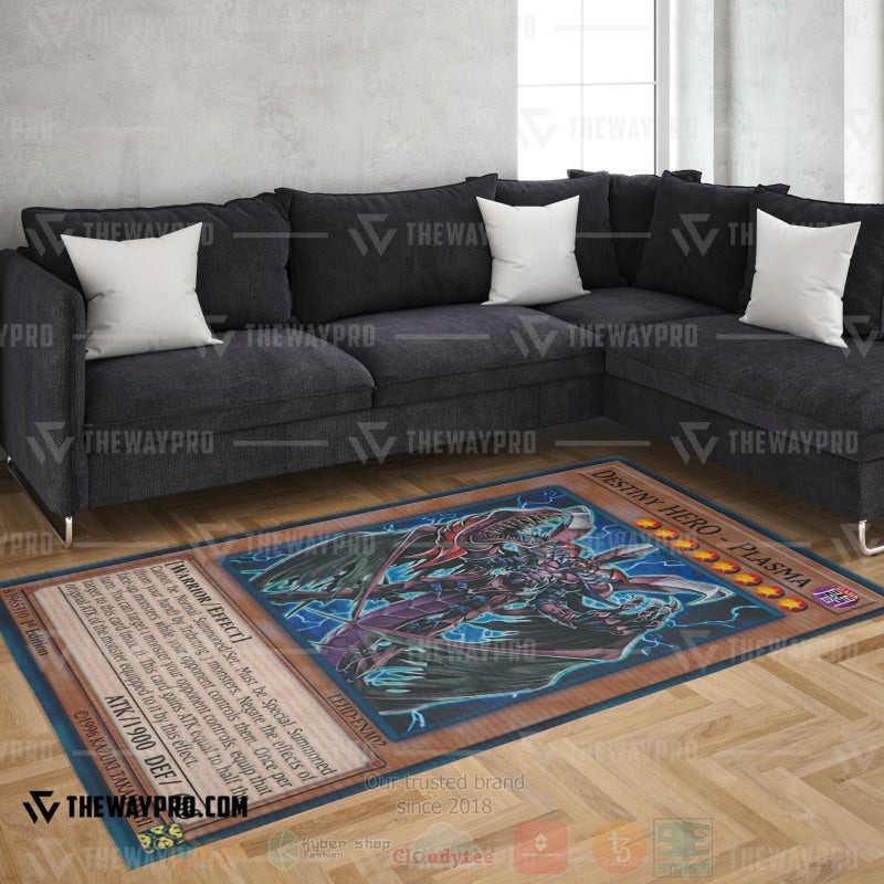 Yu Gi Oh Destiny Hero Plasma Rug 1