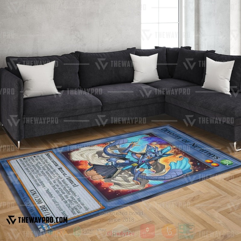 Yu Gi Oh Devotee of Nephthys Rug 1