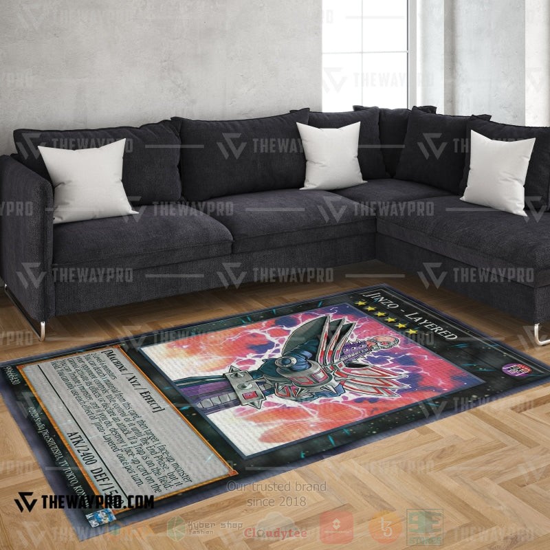 Yu Gi Oh Jinzo Layered Rug 1