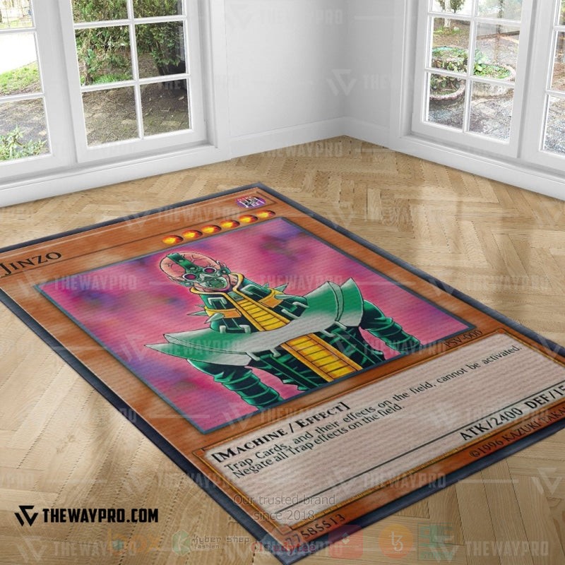 BEST Yu-Gi-Oh-Anime Jinzo Rug Carpet 3 Yu Gi Oh Jinzo Rug 1 2