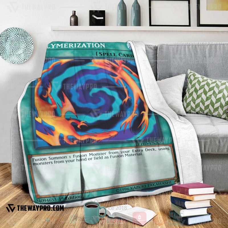 Yu Gi Oh Polymerization Soft Blanket 1
