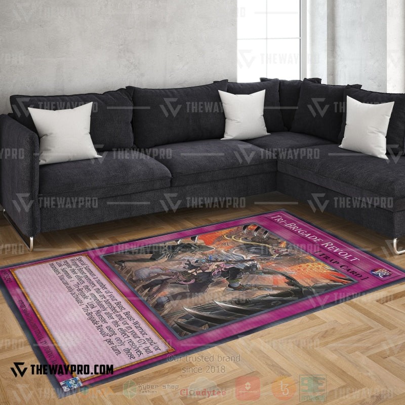 Yu Gi Oh Tri Brigade Revolt Rug 1