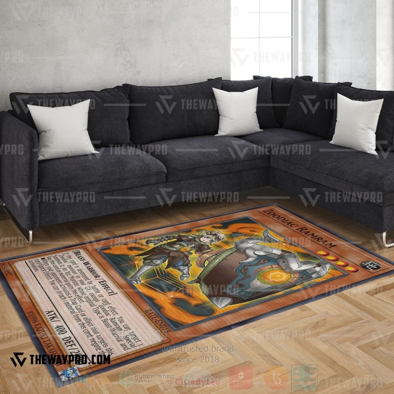 Yu Gi Oh Zoodiac Ramram Rug 1