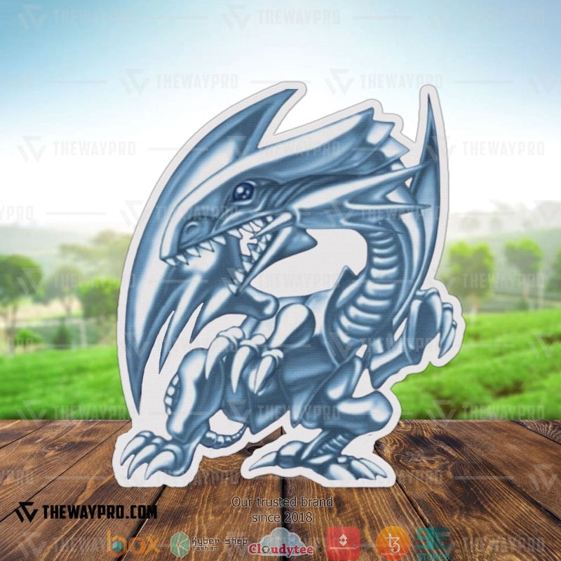 Yu Gi Oh Blue Eyes White Dragon Pillow