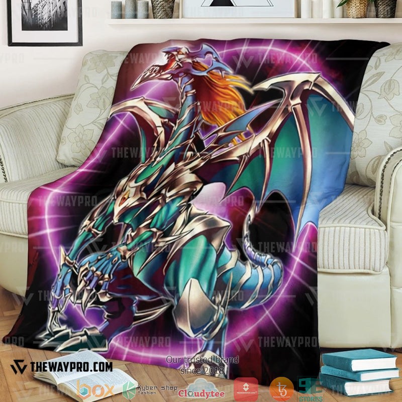 Yu Gi Oh Chaos Emperor Dragon Envoy Of The End Soft Blanket