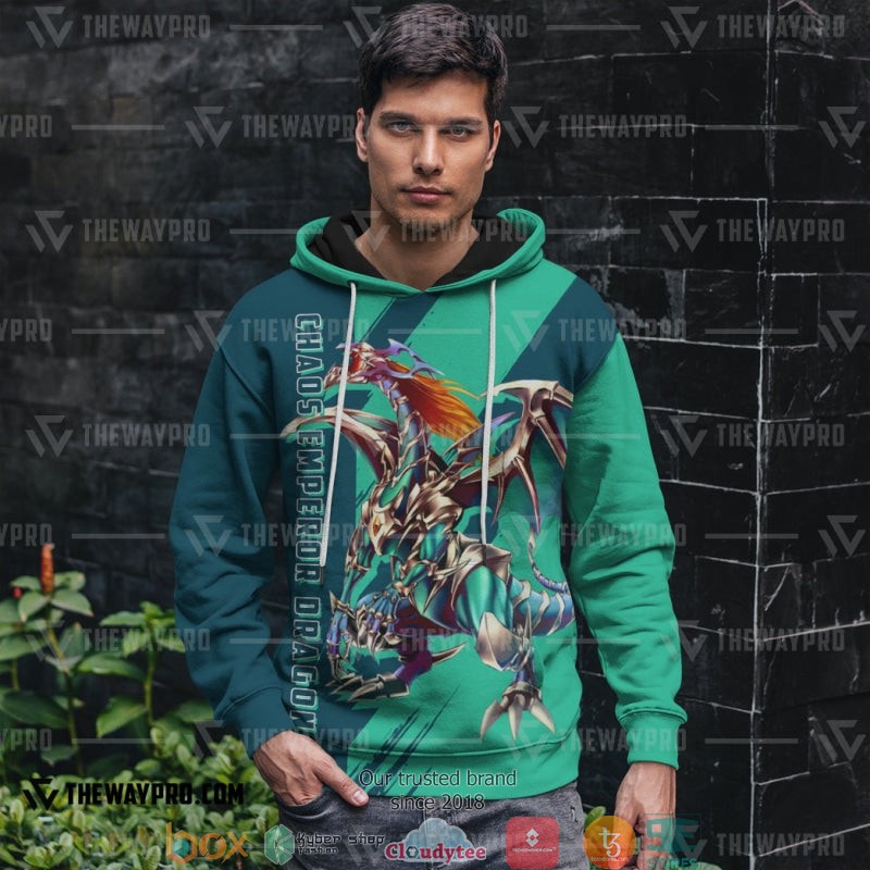 Yu Gi Oh Chaos Emperor Dragon Hoodie 4 Yu Gi Oh Chaos Emperor Dragon Hoodie 1 2 3