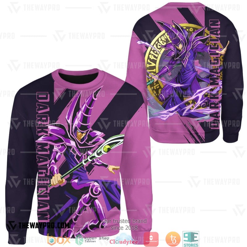 Yu Gi Oh Dark Magician Sweatshirt 2 Yu Gi Oh Dark Magician Sweatshirt 1