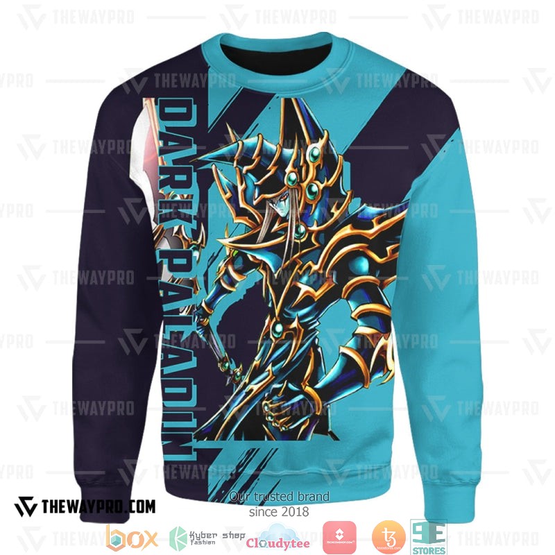 Yu Gi Oh Dark Paladin Blue Sweatshirt 4 Yu Gi Oh Dark Paladin Blue Sweatshirt