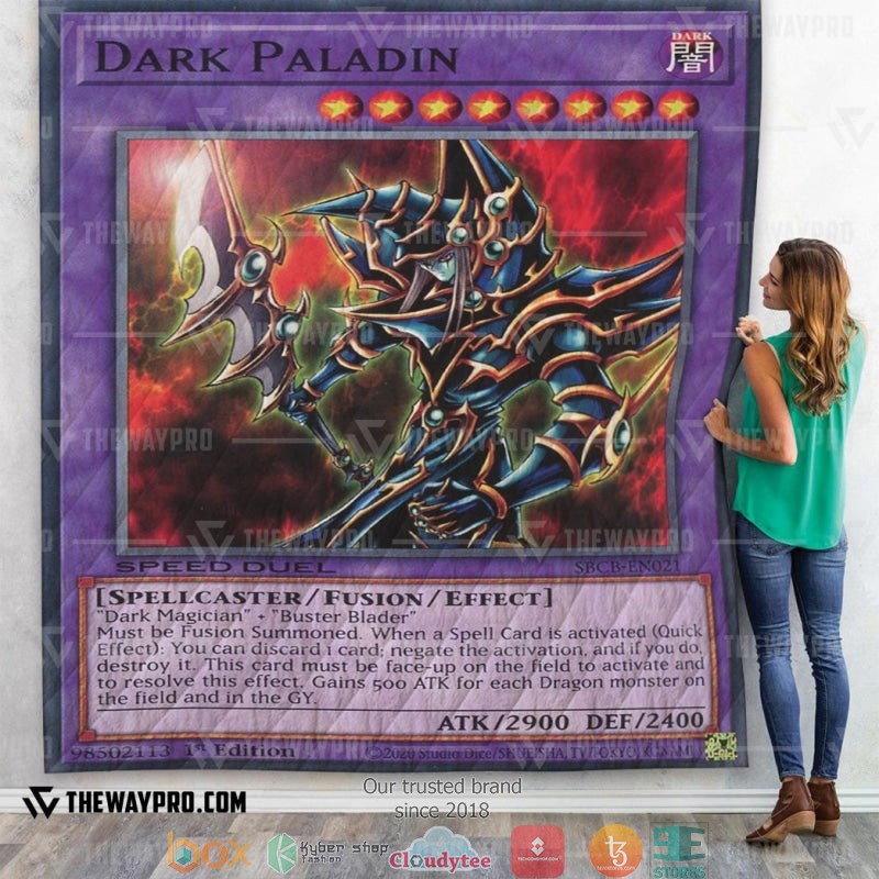 Yu Gi Oh Dark Paladin Card Quilt 1 Yu Gi Oh Dark Paladin Card Quilt