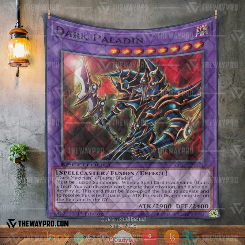 Yu Gi Oh Dark Paladin Card Quilt 2 Yu Gi Oh Dark Paladin Card Quilt 1