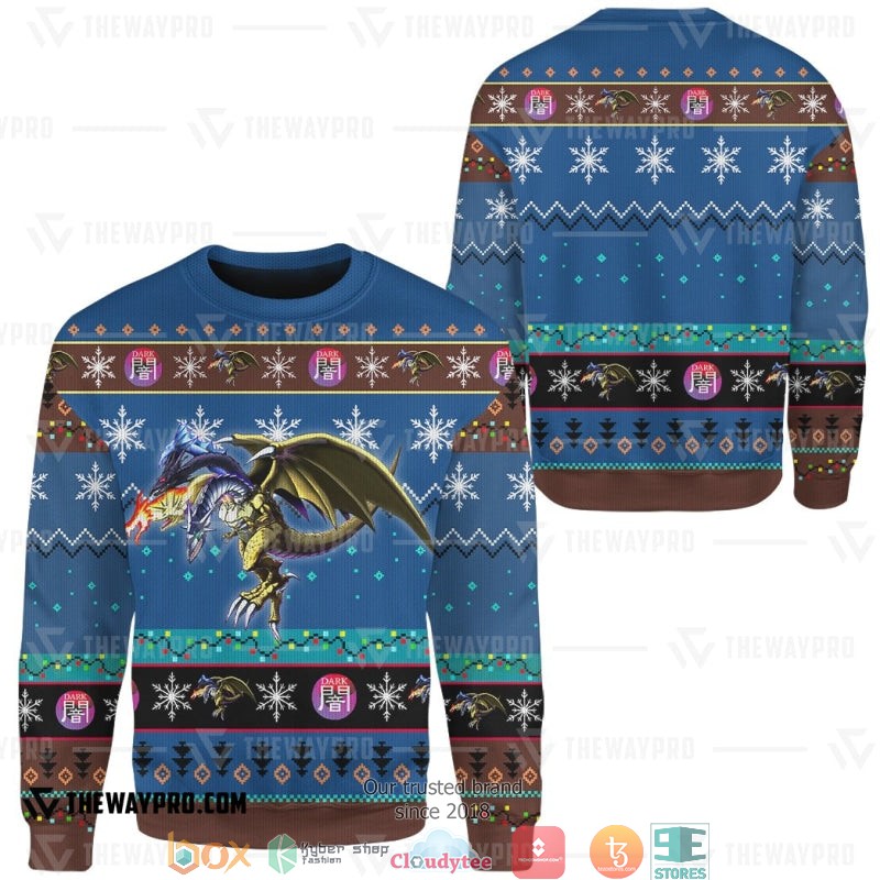 Yu Gi Oh Five Headed Dragon Sweatshirt 4 Yu Gi Oh Five Headed Dragon Sweatshirt 1 2 3