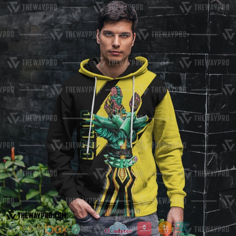 Yu Gi Oh Jinzo Hoodie 4 Yu Gi Oh Jinzo Hoodie 1 2 3