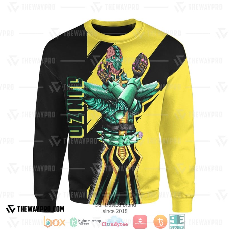 Yu Gi Oh Jinzo Yellow Sweatshirt 5 Yu Gi Oh Jinzo Yellow Sweatshirt