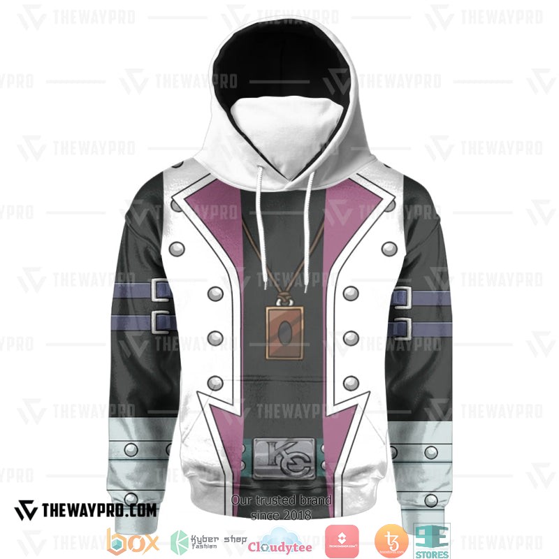 Yu Gi Oh Kaiba Seto Snood Hoodie 1