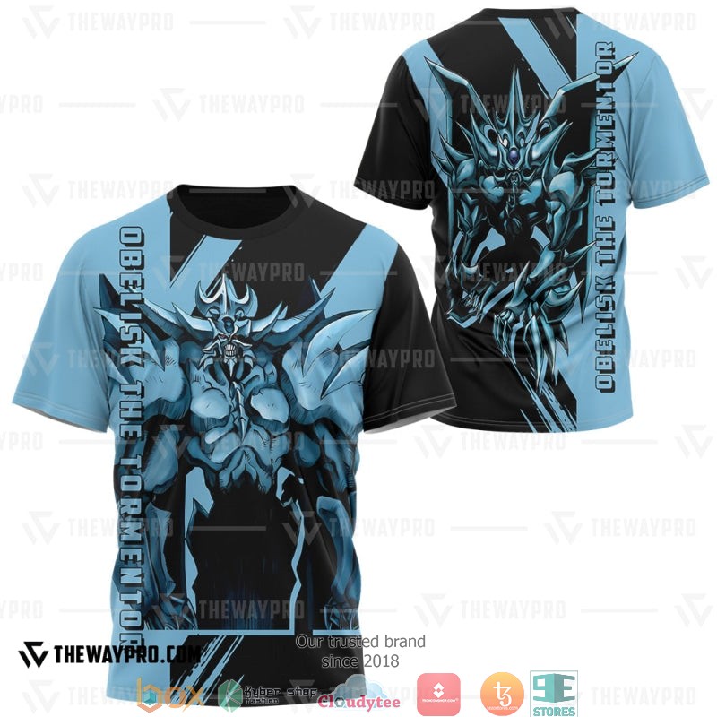 Yu Gi Oh Obelisk The Tormentor T-Shirt 2 Yu Gi Oh Obelisk The Tormentor T Shirt 1