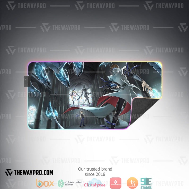 Yu Gi Oh Seto Kaiba And Yugi Led Mousepad 1