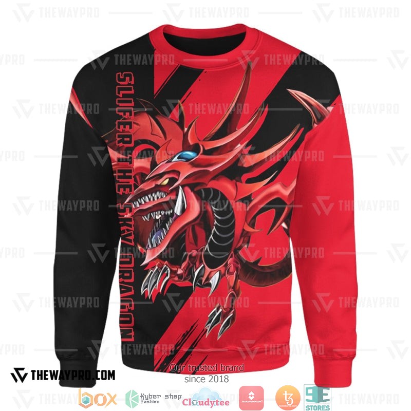 Yu Gi Oh Slifer The Sky Dragon Sweatshirt
