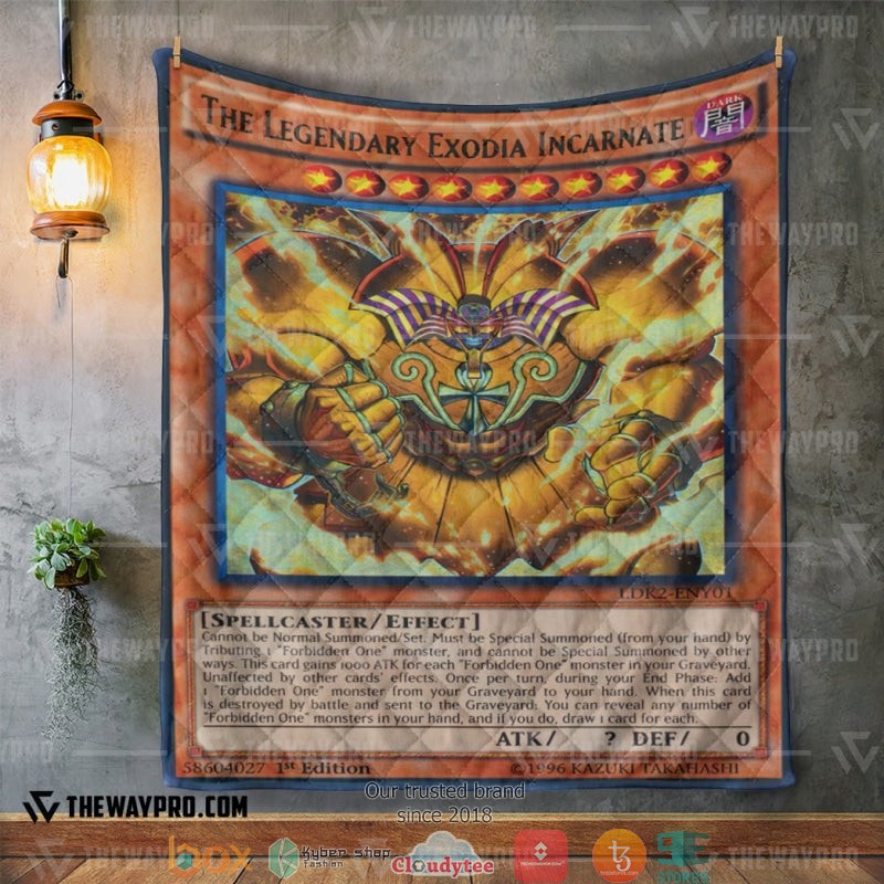 Yu Gi Oh The Legendary Exodia Incarnate Quilt 2 Yu Gi Oh The Legendary Exodia Incarnate Quilt 1