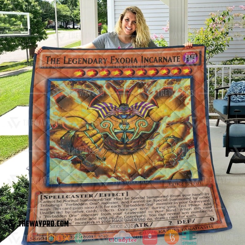 Yu Gi Oh The Legendary Exodia Incarnate Quilt 3 Yu Gi Oh The Legendary Exodia Incarnate Quilt 1 2