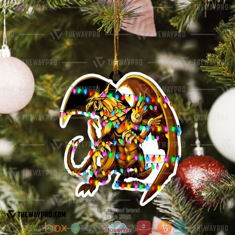 Yu Gi Oh The Winged Dragon Of Ra Christmas Ornament
