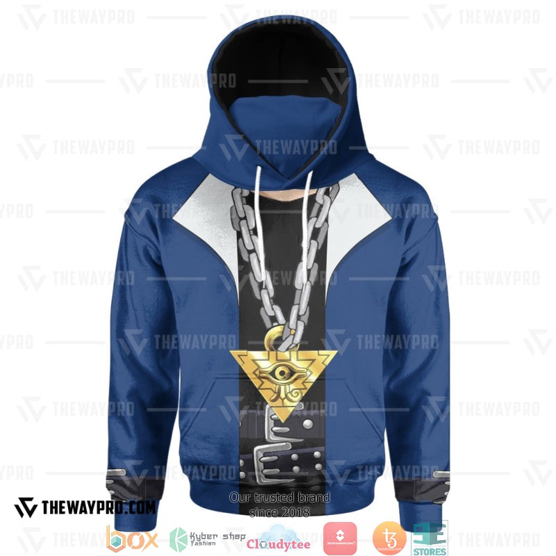 Yu Gi Oh Yugi Muto Snood Hoodie 1