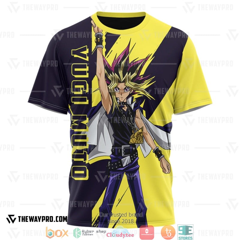 Yu Gi Oh Yugi Muto Yellow T-Shirt 4 Yu Gi Oh Yugi Muto Yellow T Shirt