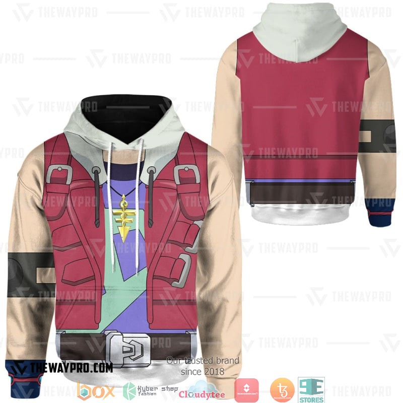 Yu Gi Oh Yuma Tsukumo Hoodie