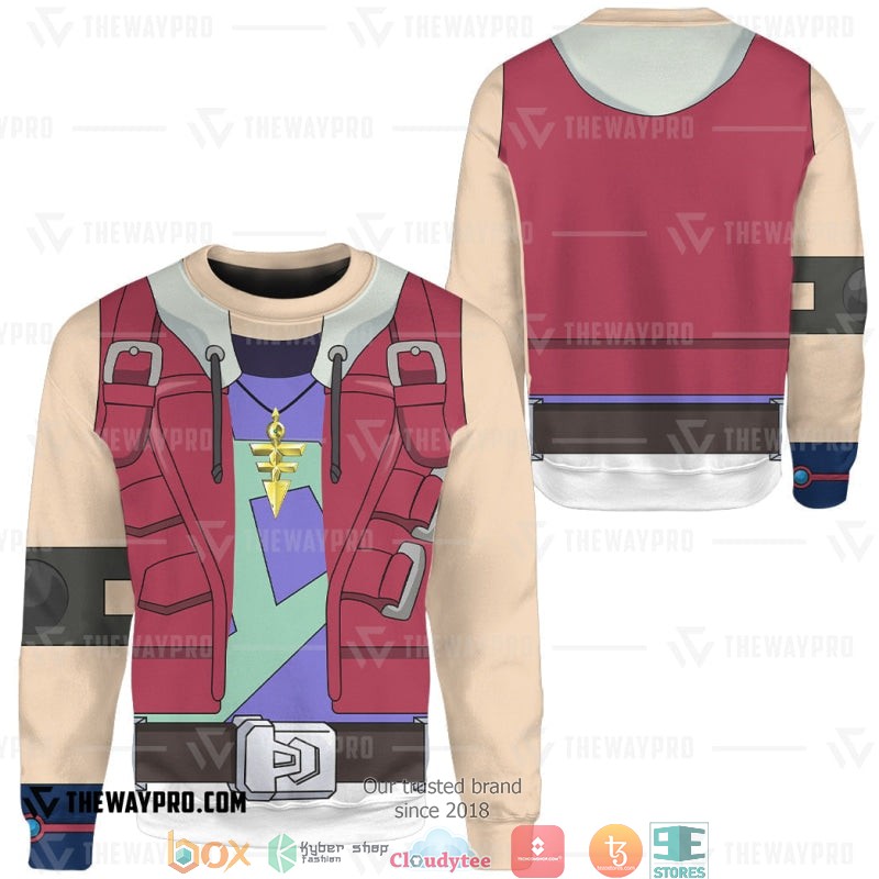Yu Gi Oh Yuma Tsukumo Sweatshirt 2 Yu Gi Oh Yuma Tsukumo Sweatshirt 1