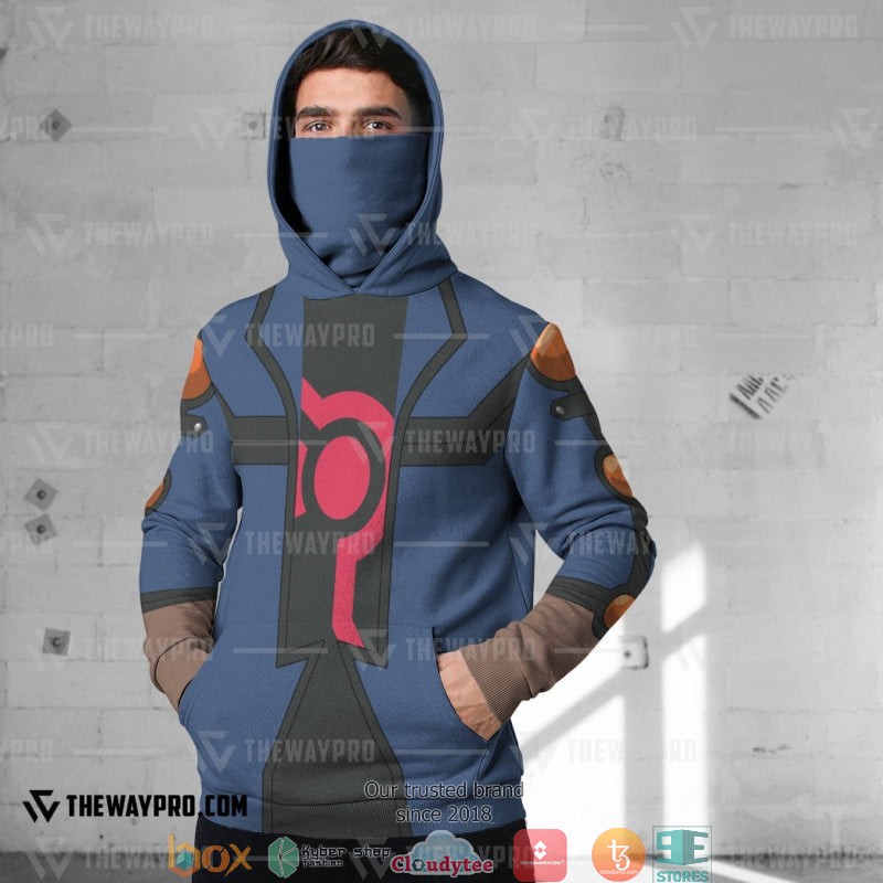 Yu Gi Oh Yusei Fudo Snood Hoodie