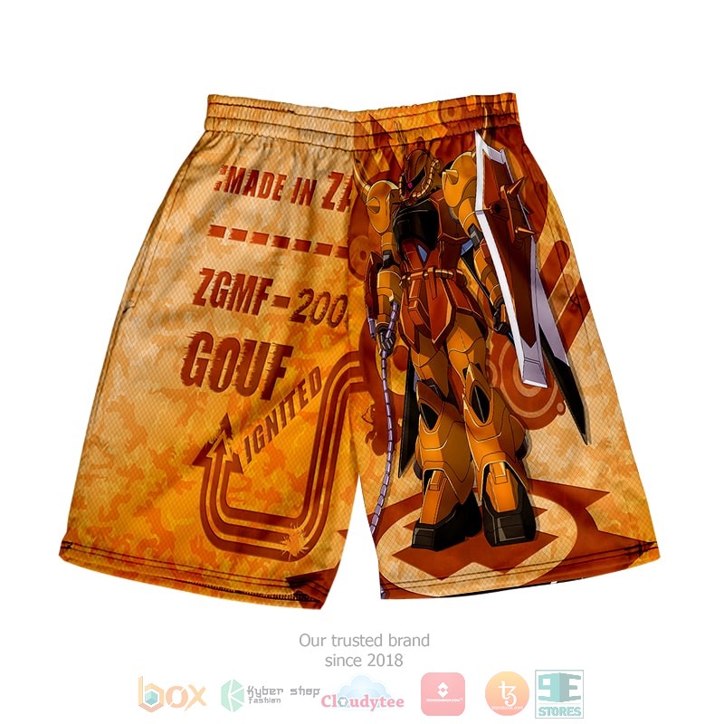 ZGMF 2000X GOUF Gundam Wing Made In Zaft Gundam Wing Shorts